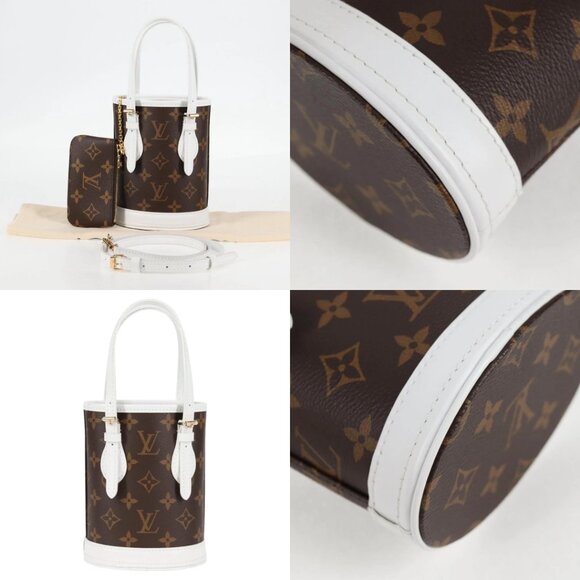 LOUIS VUITTON Monogram Nano Bucket Shoulder Bag M81489 LV Auth 127605M - Picture 13 of 14